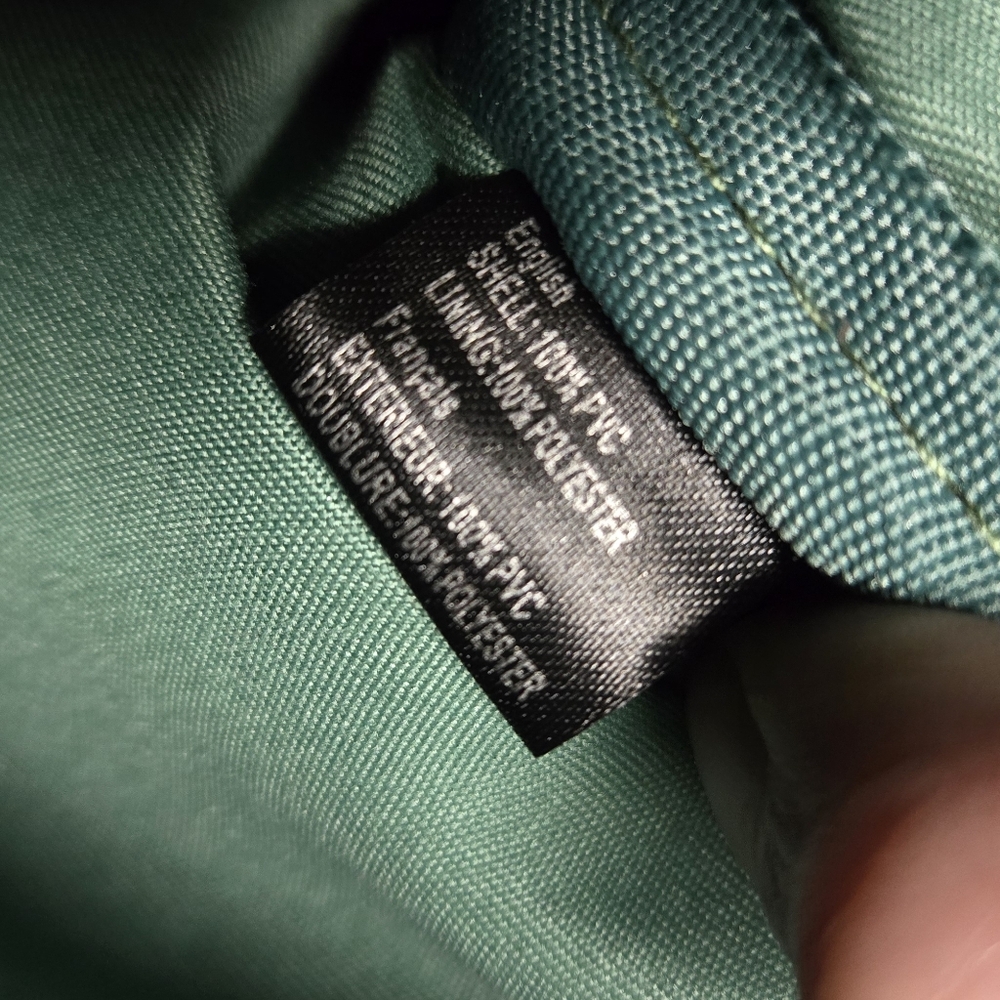 Malibu Skye Vegan Leather Green Crossbody Sling Bag With Adjustable Strap - Picture 5 of 9